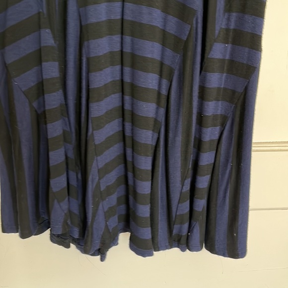 ella moss dress. Size S. Blue black stripe. Fit and flare.great with boots! - Picture 5 of 5